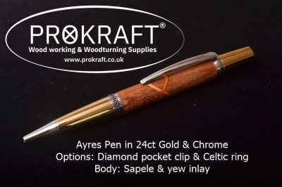 Ayres Premium Custom Twist Pen Kit